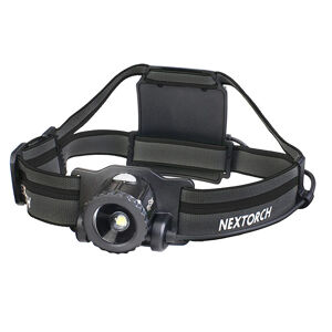 Nextorch My Star R - 760 Lumen Rechargeable And/Or Non-Rechargeable Headlamp - Li-Ion Battery Pack Included - Adaptor To Use 3Xaa Batteries Included. NTMYSTAR The Nextorch Mystarr Is Designed Using Nextorch’S Patented Fresnel Lens Focusing Technology, Delivering A Smooth Transition From Flood To Focussed Spot Light. The Mystarr’S 360° Swivel Head Alters Between The Focussed And Spot Light. The Headlamp Has A Max Brightness Of 760 Lumens And Is Powered By A Customised 3000Mah Li-Ion Battery. The Mystarr Is Also Compatible With 3Xaa Batteries, Which Is Extremely Useful For Emergency Situations. The Head Of The Torch Can Be Adjusted 60° Up And Down To Assist In Different Applications. Its Partial Pressure Headband And Ergonomic Battery Container, Ensures The Headlamp Remains Constantly Comfortable.