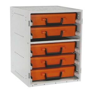 Rolacase Cabinet 5 Drawer Rc5Dc With Cases ROLRCSK4/C 0
