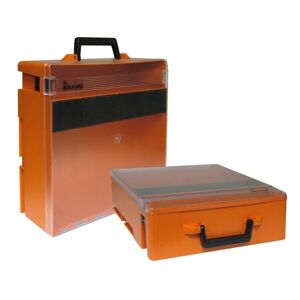 Rolacase Rolacase With Liftout Tray (Clear Lid) Orange 370X370X130 ROLRC003/CL 0
