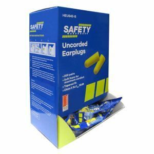 Safety Whs Earplugs, Uncorded, Class 5 27Db, Box Dispenser [200] SAFHEU645-B 0