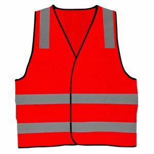 Safety Whs Safety Vest, Hi-Viz, Orange Day/Night (Class D/N), X/Large SAFSVF604-XLB 0