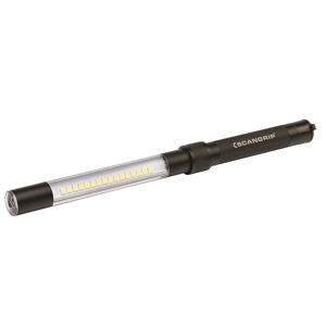 Scangrip Line Light R Rechargeable Inspection Light 03.5244 Scangrip Line Light R Rechargeable Inspection Light
The Line Light R Is A Powerful Inspection Light That Is A Heavy Duty Light, That Can With Stand Strong Shocks From Daily Use. The Line Light R Concentrates A Beam In A 75 Degree Angle Providing An Extremely Bright Illumination, Approximately 400 Lumens. It Has A Magnetic Switch, Which Changes Between The Inspection Lamp And Torch.

Features:
Rechargeable, Up To 4 Hour Run Time
Sturdy And Water Proof Ip65
2-In-1 Inspection Light And Torch
Ultra Slim, 25Mm In Diameter
Adjustable/Removable Hook
Max Brightness Of 400 Lumens

Specifications:
16 Smd Leds / 1 X Cree Xp-G2 In Top
400/150 Lumen
900/1500 Lux@0.5M
75º/50º Beam Angle
1.5H/4H Operating Time
6H Charging Time
1M Cord
3.7V/2600 Mah Li-Ion
Ø25X357Mm
Ik07
Ip65

3 Year Warranty

Designed & Manufactured By Scangrip In Denmark

Manufactures Part No.
03.5244