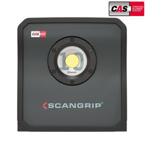 Scangrip Nova 10 Cas - 10,000 Lumens 03.6102 10,000 Lumen High Efficiency Cob Led Work Light For Cas Battery System 
Features:

The Powerful And Sturdy Nova 10 Cas Features The Latest Cob Led Technology And Provides Up To 10000 Lumen Making It A Universal All-Round Work Light For The Demanding Professional User.

// As A Unique Feature, Nova 10 Cas Is Compatible With 12V - 18V Metabo/Cas Batteries, And At The Same Time, Scangrip Power Supply Can Be Used For Direct Power Providing Unlimited Availability To Light. Nova 10 Cas Also Has An Internal Back-Up Battery Securing 1 Extra Hour At 1000 Lumen. //

With The User-Friendly Bluetooth Light Control App, You Get An Extraordinary Possibility To Turn On/Off And Control Up To Four Work Lights Through A Mobile Device. The Built-In Dimmer Function Enables You To Adjust The Light Output Into Five Different Levels. This Feature Saves Time From Manual Operation And Increases Work Efficiency On A Daily Basis.

It Is Designed With A Display For Battery Capacity And Light Output Level, And Supplied With A Built-In Powerbank.

Sturdy Work Light With High Flexibility

Nova 10 Cas Is Extremely Sturdy And Waterproof (Ip65). Featuring An Integrated Carrying Handle And Flexible Stand, It Is Easy To Carry The Work Light Around Or Mount It On The Scangrip Tripod. Nova 10 Cas Comes With A Detachable Diffuser That Spreads And Softens The Light Avoiding Hard Shadows.

Specifications:

Max Output  Of 10,000 Lumens 
Runtime 1.5Hours- 12 Hours (Using A Metabo 18V 5200Mah Battery)
Ik07 Impact Resistance.
Ip65 Water Resistance 
Dimensions:  304Mm X 292Mm X 131Mm
Weight:  3.72Kg (Excluding Battery)
3 Years Warranty
Designed In Denmark