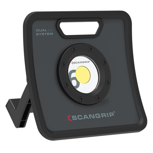 Scangrip Nova 6K C+R Flood Light - 6000 Lumens 03.5443AU Scangrip Nova 6K C+R 6000 Lumen Area Flood Light
Introducing The Nova 5K C+R, Scangrip'S Very Own Dual System Functioning Light. 6000 Lumens Of Brightness Plus The Convenience Of Functioning The Light Off Its Internal Rechargeable Battery And/Or Directly Off 240V. This Light Is Durable And Well Designed To Maximise Light Output. 

Dual System - Runs Off A Corded Power Supply (12V Or 240V) Or Can Be Cordless With Its Built In Rechargeable Batter Pack
6000 Lumens
Battery Indicator On The Back
Run Time Of Up To 12 Hours(Lowest Mode)
5 Metre Cable
Sturdy, Rubberised Grip
5 Light Modes
Extremely Durable

Specifications:
High Efficiency Cob Led
160 Lm/W
9000 Lux@0.5M
6000 Lm @100% / 4500 Lm @75% /
3000 Lm @50% / 1500 Lm @25% /
600 Lm @10%
5M Cable/ 3X1Mm2 H05Rn-F
Ip67
Ik07
2.66 Kg
267X87X262 Mm
