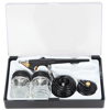 Scorpion Brush Kit Air 7Pcs SX-05 6Pc Air Brush Kit • 140Mm Long • 2 X 50Ml Pots • 600Mm Hose • 0.12Kg
