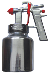 Scorpion Gun Spray Low Pressure SX-20 Low Pressure Spray Gun • 0.8Lt Pot Size • 10-40Psi • 1.3Mm Nozzle • 0.64Kg