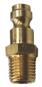 Scorpion Plug Male 1/4" Male Thread Ryco Style 2Pc Carded A104-3C • 1/4" Male Thread Plug