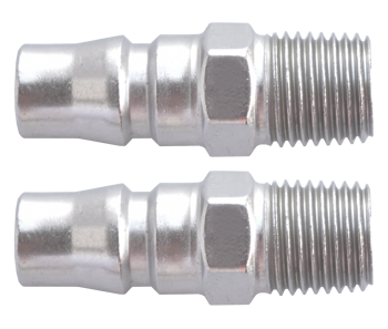 Scorpion Plug Male 3/8" Male Thread Nitto Style 2Pc Carded PM30C • 3/8" Male Plug