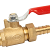 Scorpion Valve Ball 1/4" With Hose Barb Tail SCA3002 •1/4" Bsp Air Valve With Hose Tail