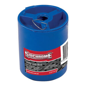 Sidchrome Safety Lock Wire, 0.635Mm Stainless Steel 0.45Kg SIDSCMT70451 0