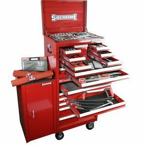 Sidchrome Tool Kit, Rolling & Side Cab Top Chest, Metric/Af 356 Piece SIDSCMT11402 0