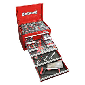Sidchrome Tool Kit, Top Chest Metric/Af 242 Piece SIDSCMT11800 0