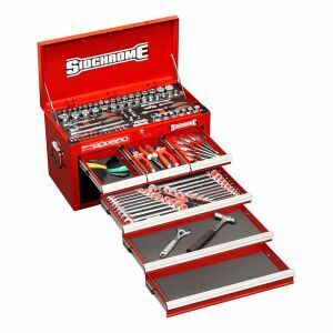 Sidchrome Top Tool Chest Kit, Metric/Af 139Pce SIDSCMT10157 0