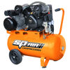 Sp Air Compressor 2.5Hp Belt Drive 60Lt Tank SP14 • 2.5Hp • 10Amp • 230L/Min • Belt Drive • 150Psi • 50Lt Tank • 240Volts/10Amp