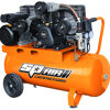 Sp Air Compressor 3Hp Belt Drive 60Lt Tank SP18 • 3Hp • 60L Tank • 309L/Min • Triple Cylinder Compressor Pump With Cast Iron Crankshaft And Cylinder • Steel Valve Plate With Stainless Steel Valves • Overload Protection Of Electric Motor With Thermal Relay • On/Off Pressure Switch • Drain Cock • Filter/Regulator • 250V/15Amp