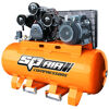 Sp Air Compressor 7.5Hp Belt Drive 270Lt Tank SP35 •Triple Cylinder Compressor Pump With Cast Iron Crankshaft & Cylinder • Steel Valve Plate With Stainless Steel Valves • Overload Protection Of Electric Motor With Thermal Relay • Independent 3 Phase Switch Box Operates By A Single Phase Relay Pressure Switch