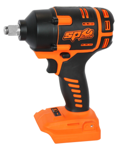 Sp Cordless 18V 1/2" Cordless Impact Wrench (Skin Only) SP81133BU 18V 1/2”Dr Impact Wrench Kit Includes 18V 1/2’’Dr Impact Wrench • Torque: 700Nm • Variable Speed Switch With Brake • Compact • Lightweight • More Power For Longer • Skin Only