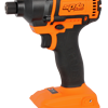 Sp Cordless 18V 1/4" Impact Driver Brushless (Skin Only) SP81147BU • More Control For Reduced Overdriving, Breaking And Stripping Of Screws. • 3 Speeds And 2 Torque Settngs For All Applications. • Setting 1 - Rpm: 0-900 - Ipm: 0-1000 -  Torque:10Nm • Setting 2 - Rpm: 0-2100 - Ipm: 0-2900 -  Torque:170Nm • Setting 3 - Rpm: 0-3000 - Ipm: 0-4000 -  Torque:205Nm • Reverse - Rpm: 0-3000 - Ipm: 0-4000 -  Torque:205Nm • 3 Speeds And 2 Torque Settings • Variable Speed Switch With Brake **Skin Only**