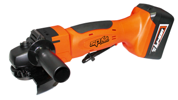 Sp Cordless 18V Brushless 5" Angle Grinder SP81313 • Powerful Brushless Induction Motor Delivering High Torque At 7000Rpm • Wheel Size: 5” (125Mm) Includes 1X 5.0Ah Battery & Charger.