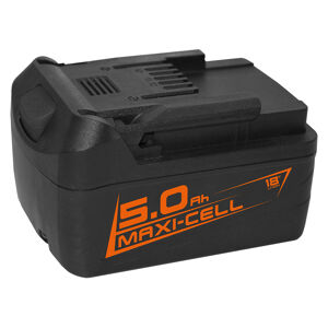 Sp Cordless Battery Pack 5.0Ah Li-Ion 18V SP81998 • Sp Li-Ion Batteries Have 3 Stage Electronic Protection • Li-Ion With Max Charge Voltage Of 4.25V • Phosphate Based For Higher Thermal Stability • 18V/5.0Ah