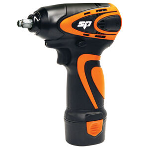 Sp Cordless Cordless 12V Mini Impact Wrench 3/8"Dr SP81113 3/8”Dr Mini Impact • Torque 105Nm • Speed 2,200Rpm • Variable Speed Switch With Brake • Powerful Motor Delivers 105Nm Of Torque • Ergonomic Soft Grip Handle Includes 1X 2.0Ah Battery & Charger
