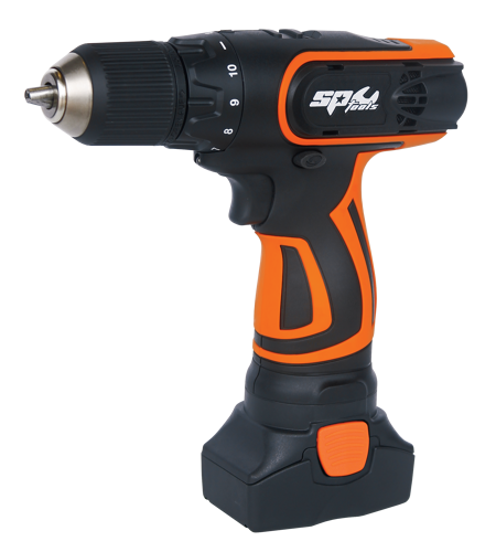 Sp Cordless Cordless 16V Two Speed Mini Drill/Driver SP81222 16V Drill / Driver • 3/8” Capacity • Torque: 27N-M • Low: 0-360Rpm • High: 0-1550Rpm • Charging Time: 1 Hour Auto Cut-Off