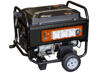 Sp Power Equip Generator 12Kva Construction Series SPGC12000E Sp Construction Series Generator Hp 20Hp Kva 12Kva Start Electric Outlets 3X (15A) • Sine Wave Technology • Automatic Voltage Regulator • Rcd - Residual Current Circuit Breaker • Torini 4 Stroke Engine • Ip66 Rated Power Outlet • Large Capacity Tanks • Large Volume Mufflers • 12 Volt Outlet • Wheel Kit Included