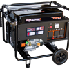 Sp Power Equip Generator 6.8Kva  SPG6800 • Automatic Voltage Regulator • Torini 4 Stroke Engine • Large Capacity Tanks • Large Volume Mufflers • 12 Volt Outlet • 13Hp • 6.8Kva • Pull Start • Wheel Kit Included•  Outlets 3X (15A)