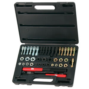 Sp Tools Automotive Rethreading Kit 42Pce SP31310 42Pc Automotive Rethreading Master Kit - Metric • Taps And Dies Are Suitable For Chasing Out Damaged Threads And The Removal Of Nicks And Burrs Without Undercutting Good Threads • Thread File Restores Damaged External Threads On Any Diameter.