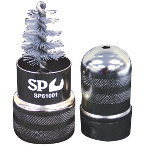 Sp Tools Battery Post & Terminal Cleaner SP61001 Post & Terminal Cleaner • Easy Cleaning Of Post And Terminals • Stainless Steel Cleaning Brushes