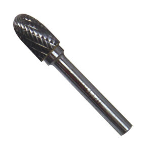 Sp Tools Burr Egg(Oval) 12Mm X 20Mm (1/4" Shaft) SP31370 • Suits Steel Applications • Tungsten Carbide Burrs • Ideal For Shaping, Smoothing & Material Removal
