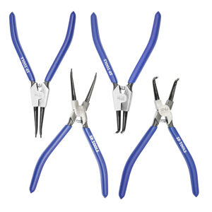 Sp Tools Circlip Plier Set 4Pc 175Mm SP32932 175Mm Circlip Plier Set # Sets Include Straight Internal And External, Bent Internal And External Circlip Pliers