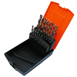 Sp Tools Drill Bit Set 19Pce Hss Metric 1Mm - 10Mm SP31390 19Pc Metric Drill Set • 1-10Mm • Made From High Quality Hss Steel • Titanium Coated To Reduce Friction And Heat • Drills Perfectly Round Holes In Steel, Brass, Plastic, Wood Etc.