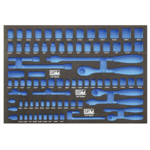 Sp Tools Eva Insert - Sockets & Accessories Roller Cab. Kit SP50910 • Eva Hi-Density Tool Storage Foam