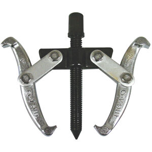 Sp Tools Gear Puller 2 Jaw Rev. - 75Mm SP67003 • Jaws, Yokes And Forcing Screw Made Of Heat Treated Chrome Vanadium Steel For Ultimate Strength • Reversible Jaw Design Allows Internal And External Pulling • Jaws Grip Tighter As Pulling Force Increases • All Components Hardened To Hrc 42-45 For Professional Use • Fine-Threaded 440 Crv Forcing Screw Allows Precise Control For Damage Free Pulling