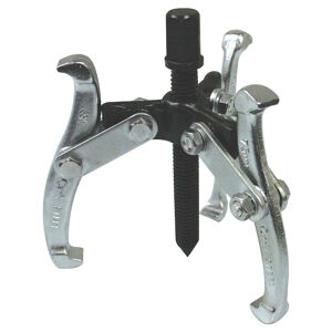 Sp Tools Gear Puller 3 Jaw Rev. - 100Mm SP67014 3 Jaw Reversible Gear Pullers • 100Mm • Small Jaws Suitable For Use On The Flat Hole Of The Gear Pulley. • Large Jaws Suitable For Bearings, Wheels And All Pulleys • Reversible Jaws • Drop Forged Alloy Steel
