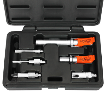 Sp Tools Grease Gun 6 Piece Quick Release Accessory Kit SP65140 Heavy-Duty Lubrication Accessory Kit Contains Quick-Release Couplers, Dispensers And Adaptors To Suit Any Grease Application.