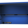 Sp Tools Hutch Usa59 Blue/Black SP44730BL 59" Power Top Hutch - Shelf/Lights/Pegboard 1500(W) X 622(D) X 684(H) • Suits 13 Drawer Workshop Roller Cabinet • Includes 2 Magnetic Mount Power Boards • Steel Pegboard Rear Wall • 2 Built-In 600Mm Led Lights