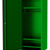 Sp Tools Locker Side Usa5972 3 Shelf + Hanger Green/Black SP44885G Side Cabinet - Clothes Rail & 3 Fixed Shelves 508(W) X 622(D) X 1954(H) • Reversible Castors And Doors - Side Cabinet Can Be Used On Either Side Of The Hutch And Roll Cab Combo • 2X Extreme Duty Castors