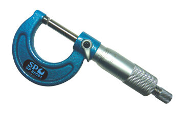 Sp Tools Micrometer Outside 0-25Mm (0.01 Reading) SP35661 Outside Micrometer • 0-25Mm (0.01 Reading) • Carbide Measuring Face • Setting Gauge Includes Ratchet Stop • Manufacturing Standard: Din863