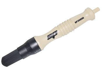 Sp Tools Parts Brush 'Flow-Through' SP30896 Parts Brush Flow-Through • Designed For Parts Washing Sinks With Circulating Solvent System • A Continuous Stream Of Solvent Is Delivered Through The Whole Bristle Head & Not Just Through The Centre.