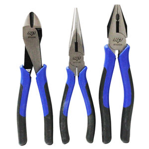 Sp Tools Plier/Cutter Set 3Pce 200Mm SP32903 • 3Pc 200Mm Plier/Cutter Set • Includes High Leverage Combination Pliers, Long Nose Pliers And Diagonal Cutters