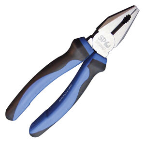 Sp Tools Pliers High Leverage Combination 175Mm SP32007 • Induction Hardened Cutting Edges • Special High Leverage Design For Saving Power • Ergonomic Design • Drop Forged Chrome Nickel