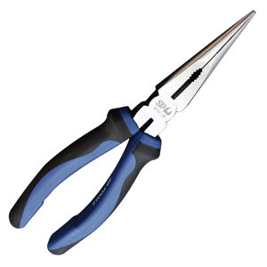 Sp Tools Pliers High Leverage Long Nose 200Mm SP32108 • Induction Hardened Cutting Edges • Special High Leverage Design For Saving Power • Spring Loaded • Ergonomic Design • Drop Forged Chrome Nickel