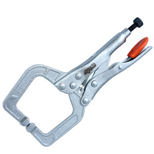 Sp Tools Pliers Locking C-Clamp 150Mm(6") SP32650 • Highest Quality Chrome Vanadium Steel • Easy Quick-Release Trigger • Heavy Duty Knurled Adjuster Nut • Standard Jaws For Uneven Surfaces