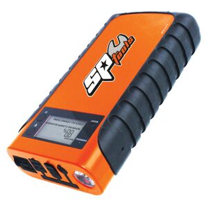 Sp Tools Power Supply Portable Jump Starter Sp 700A SP61071 Features • 12V 250 - 700Amp Jump Start (Petrol Engines Up To 5L V8 & Diesel Up To 3L) (Approx. Double Normal Laptop Battery Life) • 12V Port For Powering Or Charging 12V Accessories • 5V Usb Port For Charging Mobile Phones, Tablets & Cameras (Approx. 4 Full Mobile Phone Charges Per Charge) • Hi Power Led Flashlight With Strobe & Sos Flash Patterns • Lithium-Ion Battery - Holds Charge Longer • Built In Battery Management System • Low Voltage Warning/Low Voltage Shut Down • Reverse Polarity Indicator And Alarm • Short Circuit And Overload Protection For Jumper & Usb • Built-In Over Charge/Discharge Circuit Protection. Includes Adaptors & Connectors • Jumper Cables • Usb To Various Electronic Device Input Connectors • 12V10A Dc Adapter Cable • 12V Car Charger • Charger • Storage Case