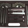 Sp Tools Puller Gear 14Pc Set SP67050 14Pc Gear Puller & Bearing Splitter Set • Removes Gears, Bearings, Pulleys, Harmonic Balancer, Steering Wheels, Etc • Separates Ball Bearings