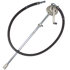 Sp Tools Pump Sp Rotary Drum Aluminium W/Rubber Hose SP65175 Rotary Geared 200Ltr Drum Pump Specifications: Flow: 1L / Stroke Mounting: 2” Mnpt Bung Adapter Inlet: 1-1/4” O.D. Outlet: 1” O.D. Curved Spout Maximum Fluid Viscosity: 500 Ssu Or Sae 30 Features: Used For Dispensing Or Transferring Low Viscosity And Non-Corrosive Petroleum Based Fluids, Such As Petrol, Diesel, Kerosene, Lube, Fuel, Machine Oil, Etc. Supply With 2” Bung Adapter, A Rubber Delivery Hose And Non-Drip Nozzkle. Self-Priming Unit, Dispenses Approximately 1 Litre Per Stroke. Do Not Use With Organic Solvents, Alkalis, Acids And Water-Based Fluids. Supply With Suction Filter To Sift The Dirt And Ensure Pump Life.