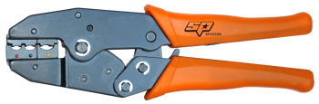 Sp Tools Ratchet Crimper 0.5-6Mm SP32286 • Awg: 10-22 (0.5-6Mm²) • 220Mm (8.5”) Hand Ratchet Crimper For Pre-Insulated Terminals • Quick Release Action • Crimping Range: 0.5 - 6Mm² • Crimping Type: Quad-Point Crimping
