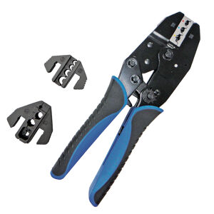 Sp Tools Ratchet Crimper Quick Change 4Pc Kit SP32287 • 5Pc Quick Change Ratchet Crimper Kit • Ideal For Any Crimping Jobs • Comes With Dies To Suit Insulated Terminals • Non-Insulated Terminals • Spark Plug Connector
